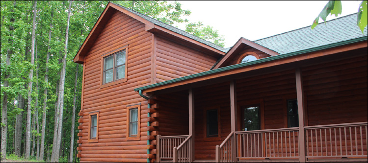 Log Home Staining in Scioto County, Ohio